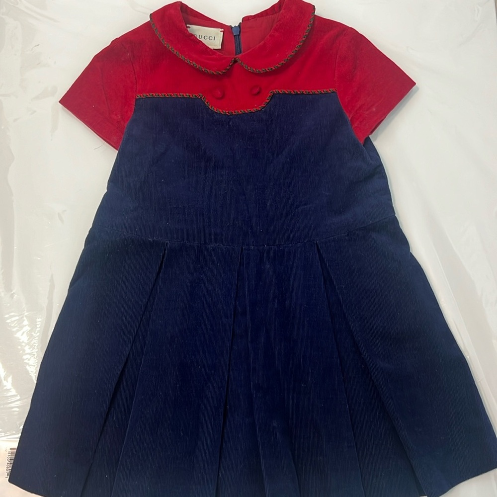 Gucci dress.  excellent condition 2T